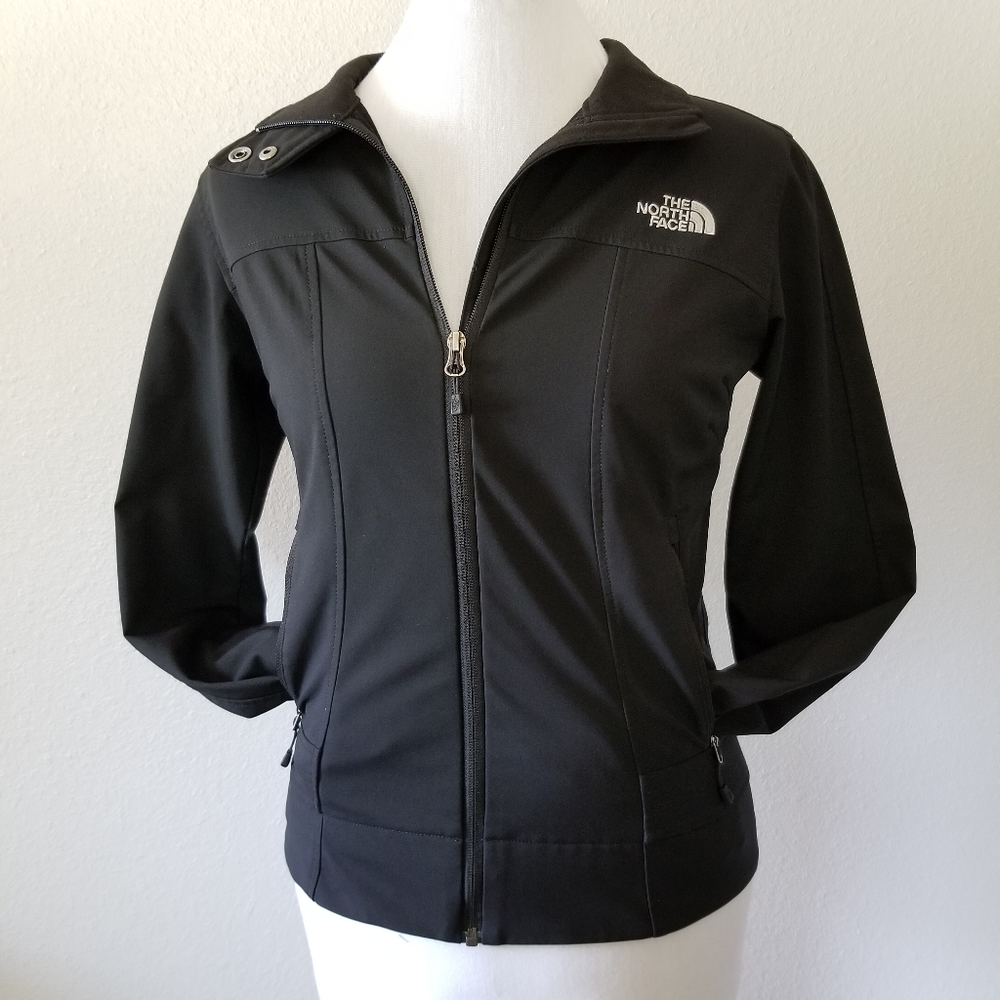 The North Face black Calentito softshell jacket